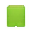 Exacompta Pen-Cube - Pot à crayons vert anis translucide