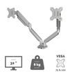 043859764228-Fellowes Platinum series - Bras porte écran double réglable -  fixation sur bureau - gris-P_400006926_5-4