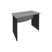 3253310174795-Bureau droit DUAL - L80 - Pieds Anthracite - plateau imitation Chêne gris-P_400008961_1-0
