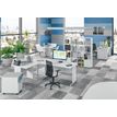 3253310105355-Bureau droit DUAL - L140 - Pieds Anthracite - plateau imitation Hêtre-P_400008991_3-1