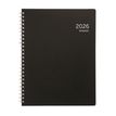 5412303375887-Agenda à spirale Polyprop Timing - 1 semaine par page - 17 x 22 cm - noir - Brepols--0