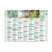 3371010458486-Quo Vadis Equology - Calendrier recyclé 7 mois par face - 18 x 13,5 cm--1