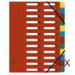 3130632552459-Exacompta Harmonika - 4 Trieurs à fenêtres 24 positions - rouge-P_400010685_1-0