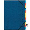 Exacompta Iderama - 8 Trieurs 12 positions - bleu