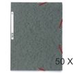 Exacompta - 50 Chemises à 3 rabats - A4 - gris