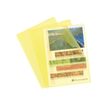 Exacompta - 100 Pochettes coin grainées - A4 - 12/100 - jaune
