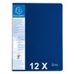 Exacompta Up-Line - 12 Porte vues - 80 vues - A4 - bleu