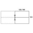0404000122425-Bureau Bench IRIS - L180 cm - Plan suivant - Pieds blanc - plateau Blanc perle-P_400012242_2-4