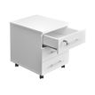 Caisson mobile MT1 elegance - H54 x L42 x P50 cm - 3 tiroirs - blanc