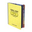 3020120243863-Cahier de textes Smiley - 17 x 22 cm - différents modèles disponibles - Hamelin--0