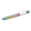 3086123713895-BIC 4 Couleurs Shine Gradient - Stylo à bille 4 couleurs - pastel irisé--0