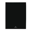 Agenda Odessa - 1 semaine sur 2 pages - 22 x 28 cm - noir - Oberthur