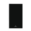 Agenda de poche Odessa - 1 semaine sur 2 pages - 9,5 x 17 cm - noir - Oberthur