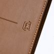 3147280268137-Agenda Voyage - 1 semaine sur 2 pages - 16 x 16 cm - marron - Oxford--4
