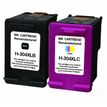 3584770130237-Cartouche compatible HP 304XL - Pack de 2 - noir, cyan, magenta, jaune - Uprint--1