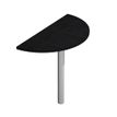 7331920001659-Extension demi-lune Trend - pied gris alu - plateau imitation frêne noir--0
