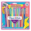 3026981806278-Paper Mate Flair - Pack de 12 Feutres d'écriture - couleurs assorties--0