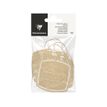 3329686170744-Clairefontaine - 12 Étiquettes cadeau kraft - 8 x 16 cm-P_405110256_1-0