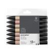 884955080122-ProMarker - 13 Marqueurs double pointe - tons de chair-P_405111791_4-1