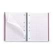 8422593465783-THE ORIGINAL NOTEBOOK, couverture rigide, A4, quadrillage 5x5 mm, 80 feuilles de 1 couleur, Miquelrius,--2