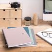 8422593465783-THE ORIGINAL NOTEBOOK, couverture rigide, A4, quadrillage 5x5 mm, 80 feuilles de 1 couleur, Miquelrius,--3