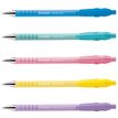 3026981529344-Paper Mate FlexGrip ultra - Pack de 5 stylos à bille (encre noire) - couleurs pastels ass-P_405118212_2-1