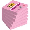 4054596926189-Post-it - 6 Blocs notes de 90 feuilles Super Sticky - rose tropical - 76 x 76 mm-P_405119516_1-0