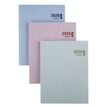 5412303377065-Agenda Toile Ocean - 1 semaine sur 2 pages - 17 x 22 cm - disponible dans différentes couleurs - Brepo--0