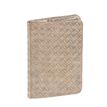 Agenda Paola avec répertoire - 1 semaine sur 2 pages - 10 x 15 cm - or - Quo Vadis