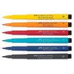 4005401671572-Faber-Castell Pitt Artist Pen Manga Shônen - 6 Feutres pinceaux à pointe souple à l'encre-P_405125106_2-1