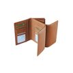 5413082210093-Porte-monnaie double fermeture éclair Dakota - cognac - label M-P_405127121_2-1