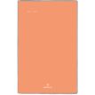 Agenda Colorside - 1 semaine sur 2 pages - 10 x 15 cm - corail - Oberthur