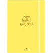 3664447146386-Bullet Agenda - 1 semaine sur 2 pages - 15,5 x 21,5 cm - jaune - Oberthur-P_405132133_1-0