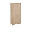 3483601133198-Armoire haute MAMBO - L80 x H187 x P46 - 2 portes - Chêne Sonoma/blanc-P_405132844_1-0