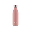 3614300043239-Les Artistes Paris - Gourde Bouteille isotherme 500 ml - rose - acier inoxydable-P_405133530_1-0