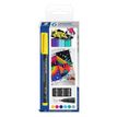 4007817086070-STAEDTLER Lumocolor 318 - Pack de 6 marqueurs permanents - Pointe fine - Couleurs assortie-P_405145966_2-0