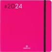3664447154411-Agenda Flex - 1 semaine sur 2 pages - 16 x 16 cm - fuchsia - Oberthur-P_405148933_1-0
