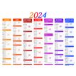 3664447152288-Calendrier Nuance - 7 mois par face - 21 x 26,5 cm - Oberthur-P_405149401_2-1