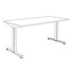 3253310236806-Bureau LEVEL - Bureau éléctrique - L160 - pied carbone - plateau imitation hêtre-P_405150719_5-5