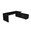 7331920002793-Bureau Manager FLORA - avec console retour réversible - L225 x P170 cm - pieds panneaux --P_405154392_1-0