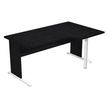 7331920001307-Bureau compact Trend - L160 cm - retour à droite - pieds bois - plateau imitation frêne -P_405165670_1-0