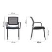 3760185027601-Chaise SYNERGY - accoudoirs en option - noir-P_405181447_5-4