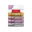 4005402546749-Faber-Castell Textliner 46 - Pack de 4 surligneurs métalliques - rose perle, argent brilla-P_405184316_1-0