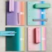 8422593040843-Notebook Aurora, A4, quadrillage 5x5 mm, 120 feuilles de 4 couleurs, Miquelrius, Iceland.--2