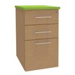3253310199569-Caisson HT bureau - steely/stelly manager - Profondeur 60 cm - hetre - top vert -P_405185156_1-0