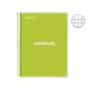 8422593021422-Notebook Emotions, couverture souple, A4 séyès, 80 feuilles de 1 couleur, Miquelrius, Lime.--1