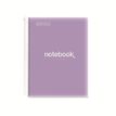 8422593021439-Notebook Emotions, couverture souple, A4 séyès, 80 feuilles de 1 couleur, Miquelrius, Lilas.--0