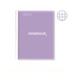 8422593021439-Notebook Emotions, couverture souple, A4 séyès, 80 feuilles de 1 couleur, Miquelrius, Lilas.--1