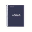 8422593021033-Notebook Emotions, couverture souple, A4 séyès, 80 feuilles de 1 couleur, Miquelrius, Marine.--0