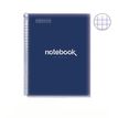 8422593021033-Notebook Emotions, couverture souple, A4 séyès, 80 feuilles de 1 couleur, Miquelrius, Marine.--1